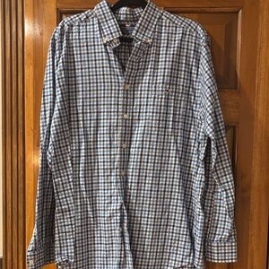 Men's Vineyard Vines Blue Checkered Shirt